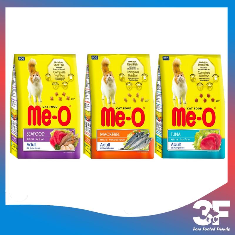Me-o Thức Ăn Hạt Cho Mèo Trưởng Thành Gói 350gr Taurine Vitamin C Canxi Omega 3&6 Kẽm Natri Cho Sức Khỏe Và Thể Lực