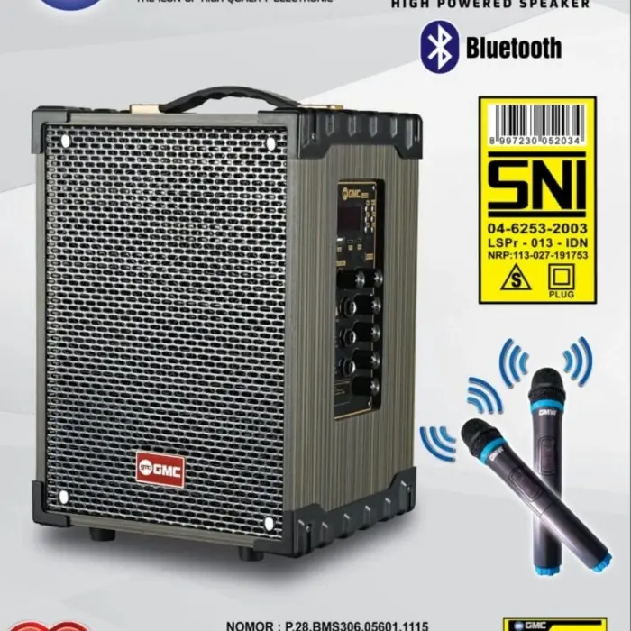 Spesial Puncak promo menarik GMC Speaker 899P bluetooth