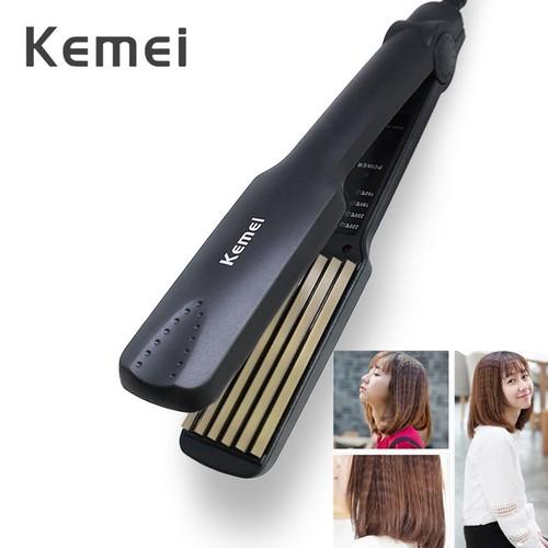 Product Introduction of Máy dập xù bản to mẫu mới kemei KM332 dùng làm tóc cho phụ nữ đẹp Duỗi Tóc 1