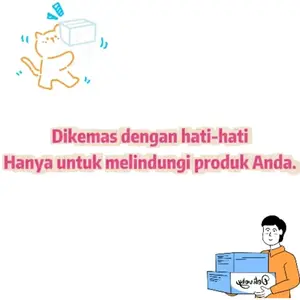 Kemasan cantik｜Dikemas dengan aman｜Tidak mudah rusak