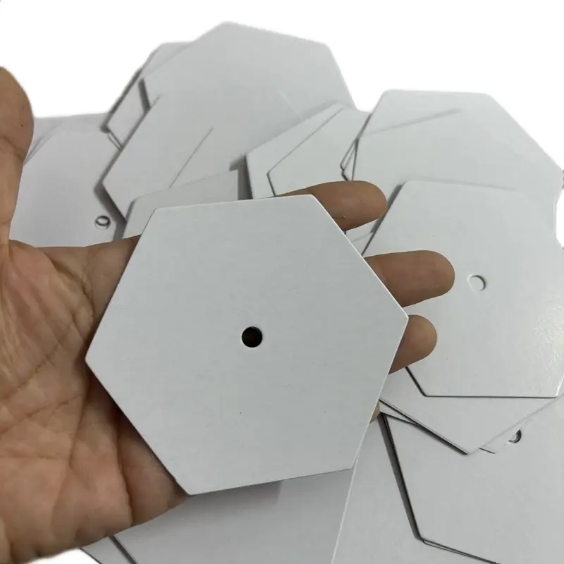 Phôi giấy lục giác cạnh 4cm: 65.000d/200 cái 1