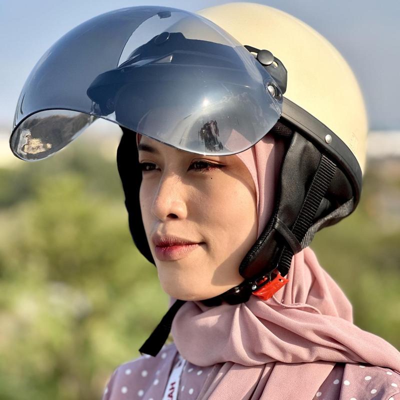 Product Introduction of Helm Bogo Setengah Chip Vespa Kendaraan Motorcycle 13