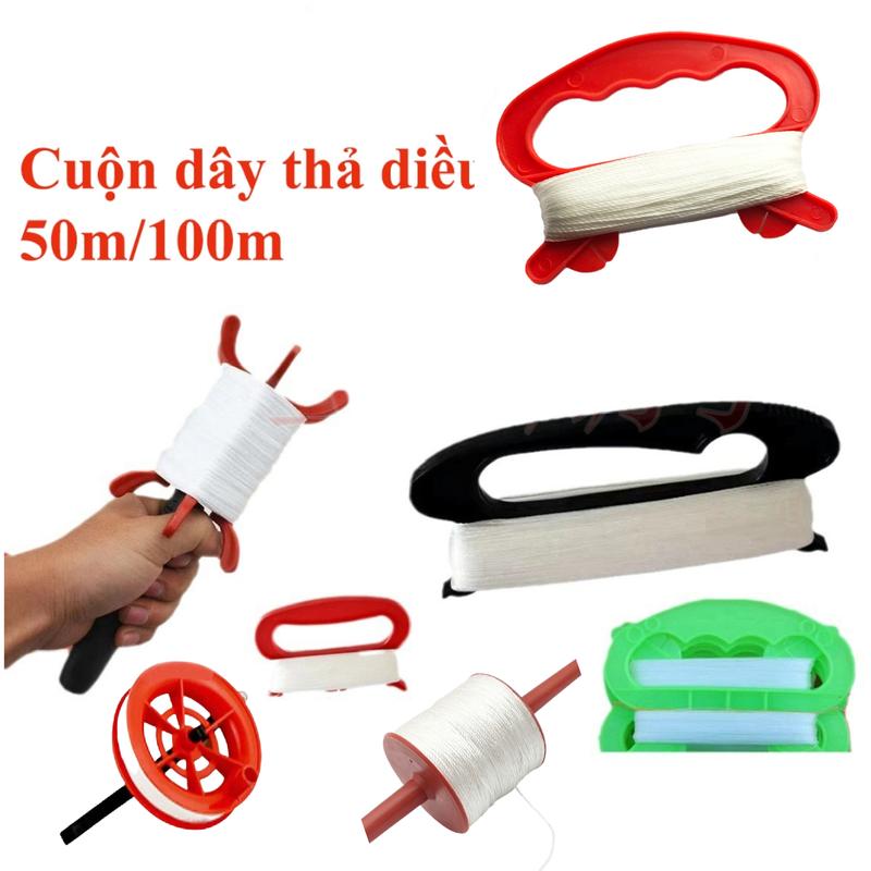 Cuộn Dây Thả Diều 50m 100m - Dây Dù Dây Thả Diều