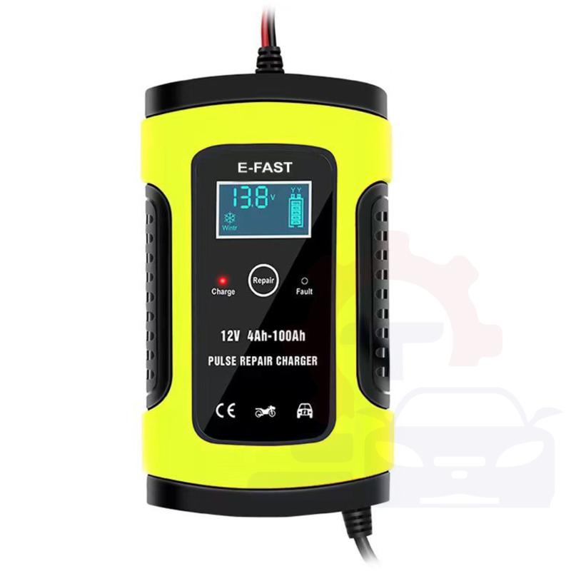 Máy sạc bình acquy 12v tự ngắt, sạc bình acquy 12v từ 4ah - 100ah cho xe máy và ô tô. 3