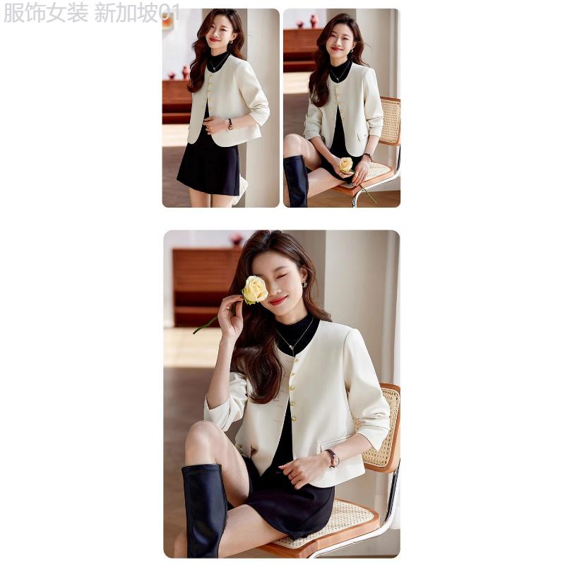 Product Introduction of Tree page  This Year's Popular Small Fragrant Style Short Coats And Shirts For Women 2024 Autumn New French Lady Temperament Suit Tops 30