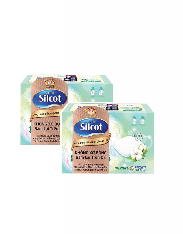 Bông Tẩy Trang Cao Cấp Silcot Premium Xanh Lá Cây 66 Miếng - TikTok ...