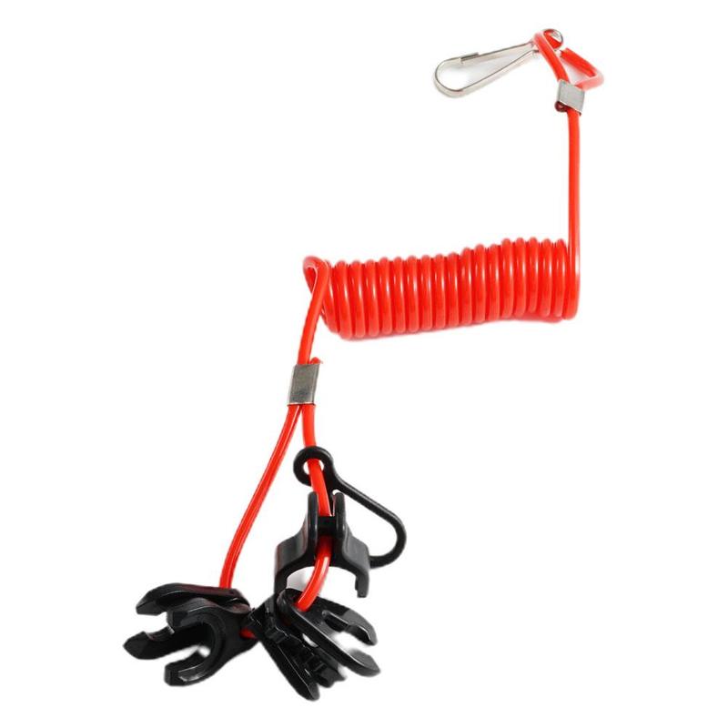 Product Introduction of 1set 7 Keys Boat Engine Outboard Motor Kill Switch Lanyard Motorboat Safety Urgent Rope Key Selling Reminder Tether Flameout Rop 36