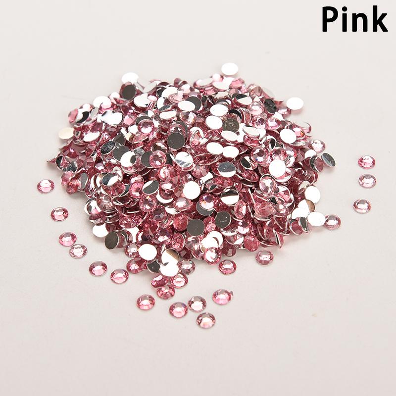 Product Introduction of Lots 1000Pcs Rhinestone Facets Flatback Crystal Round Beads Nail Art DIY 4mm New 26
