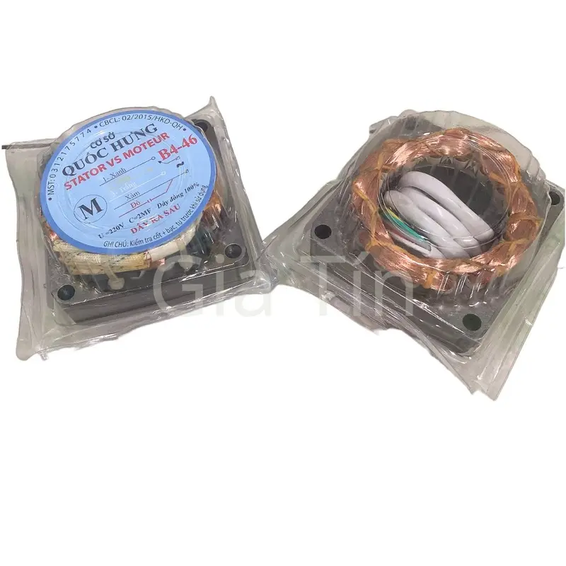 Stator Phe quạt, lốc quạt dày 20mm-46 dây đồng,nhãn hiệu Quốc Hưng, dây đồng 100% 4