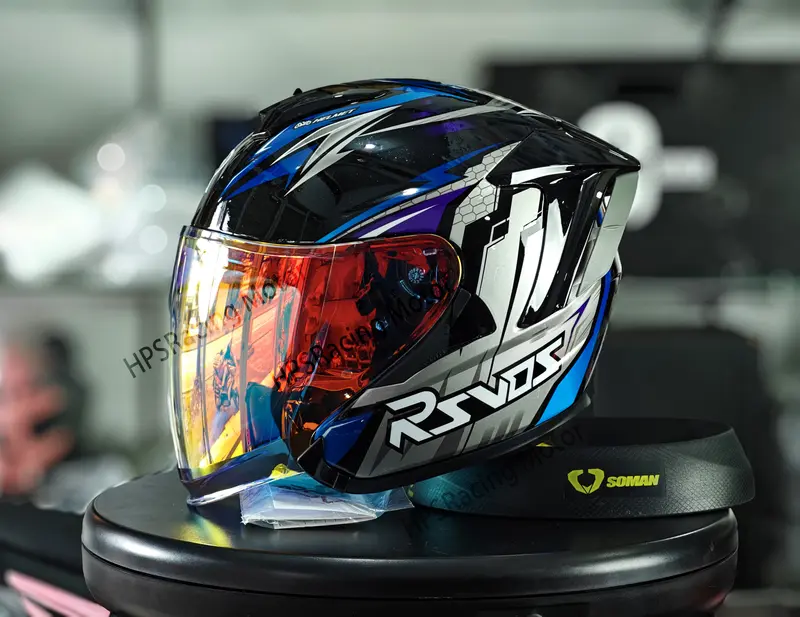 Mũ Bảo Hiểm 3/4 2 Kính RSV R05 Helmet - Mũ Bảo Hiểm Chính Hãng 1