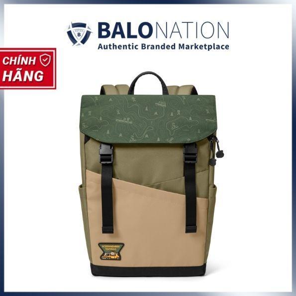 CHÍNH HÃNG BALO LAPTOP 16 INCH TOMTOC USA SLASH FLIP RUCKSACK 18L GREEN T64M1T1GC A64E1