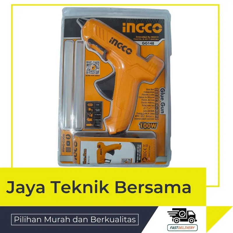 GLUE GUN / LEM TEMBAK 100 WATT INGCO GG148 MURAH BERKUALITAS 0