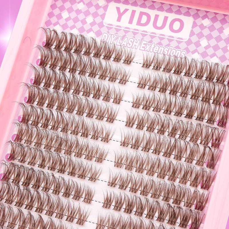 Product Introduction of Cross Curl Fake Eyelashes for Natural Look Eyelash Extensions, 216pcs/box Individual False Eyelashes, False Eyelashes for Women Eye Makeup Enhancement 2