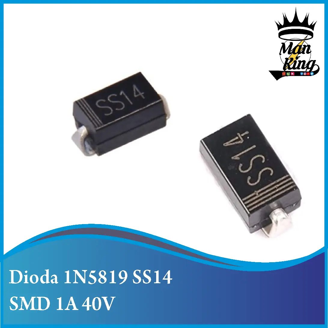 Dioda SMA SMD 1N5819 IN5819 5819 Schottky Diode 1A 40V SS14