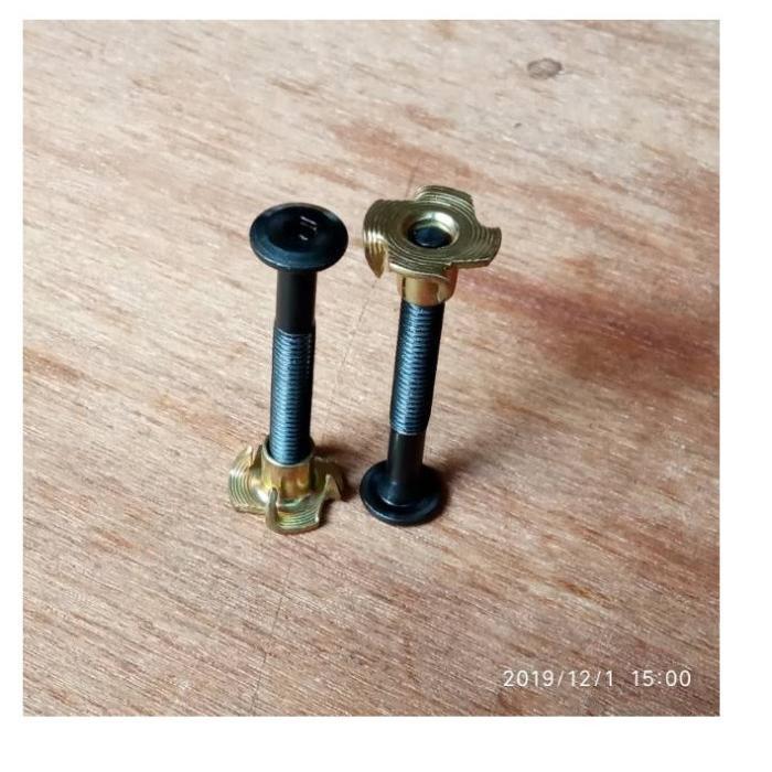 BAUT JCBC PLUS MUR TANAM CAKAR M6 BAUT MEBEL DIPAN BAUT SPEAKER - 2,5 cm 7