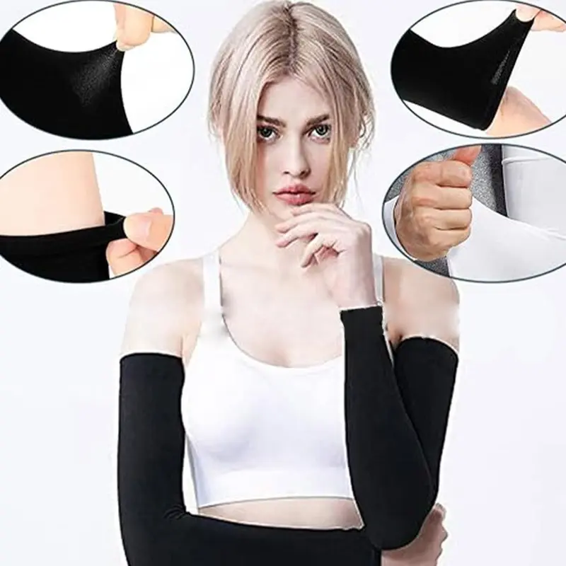 Ống Giữ Cánh Tay Giữ Ấm Cánh Tay Chống Nắng UV, Dành Cho Nam Giới, Thích Hợp Để Đạp Xe, Chạy Bộ Và Đi Xe Đạp, Vỏ Bảo Vệ, Xe Đạp Màu Vàng, K3P7, Hàng Mới Về 5