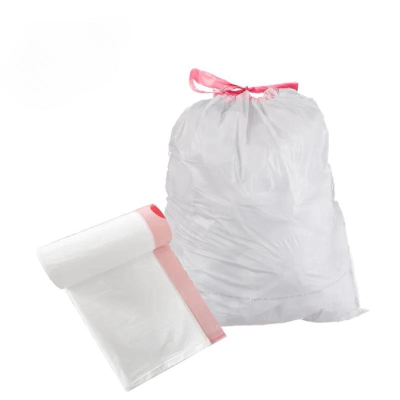 Product Introduction of Trash Bag with Drawstring, 80pcs/set Tear-free Garbage Bag, Durable Sturdy Bag, Household Waste Bag for Kitchen & Bathroom 10