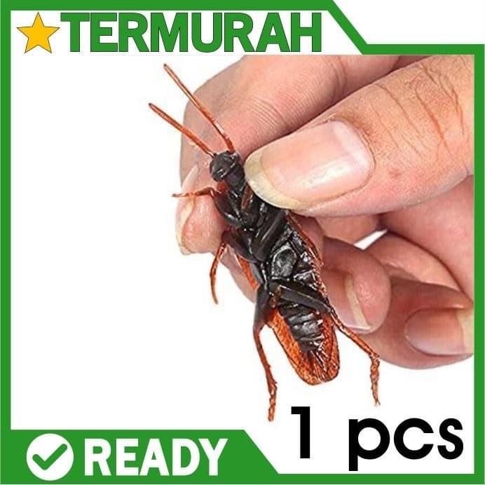 Kecoa Palsu Kecoak Plastik Mainan Usil Jahil Mirip Asli prank toy