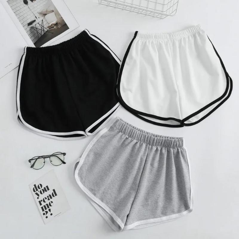 Thin Sports Shorts Women's Running Pants Loose Casual Three-Point Shorts 2