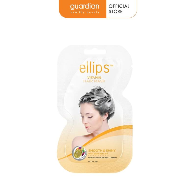 Kem Ủ Tóc Ellips Dưỡng Tóc Thường Mềm Mượt Hair Mask Smooth & Shiny Ellips 20g