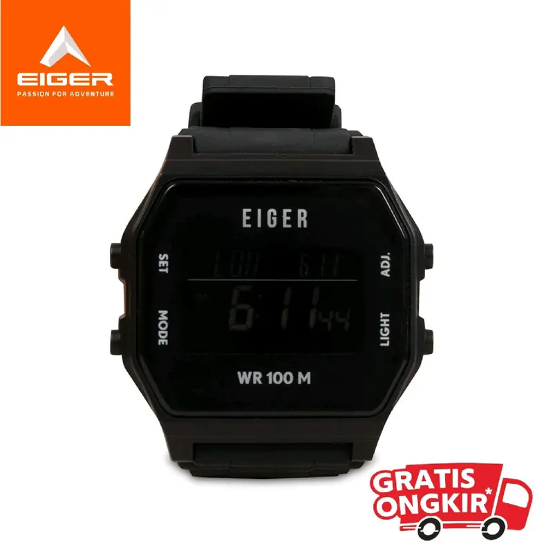 EIGER JAM TANGAN PROVO BLACK 0