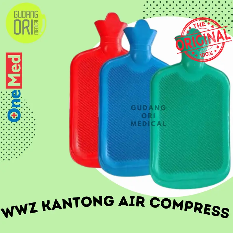 HOT WATER BAG - KANTONG KOMPRES AIR PANAS - WWZ (OneMed) 1