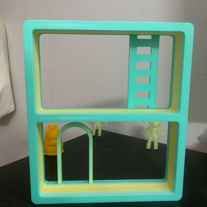 Smiski nhà phụ kiện in 3d 4