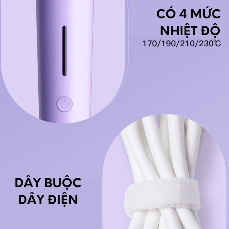 Product Introduction of Máy uốn tóc cao cấp , làm xoăn tự động phủ lớp gốm sứ bảo vệ tóc , cực kì dể thương 3