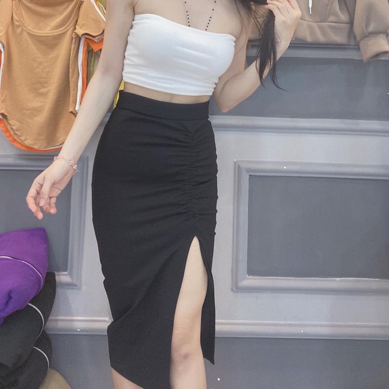 Chân váy rút vải Umi co giãn Nữ