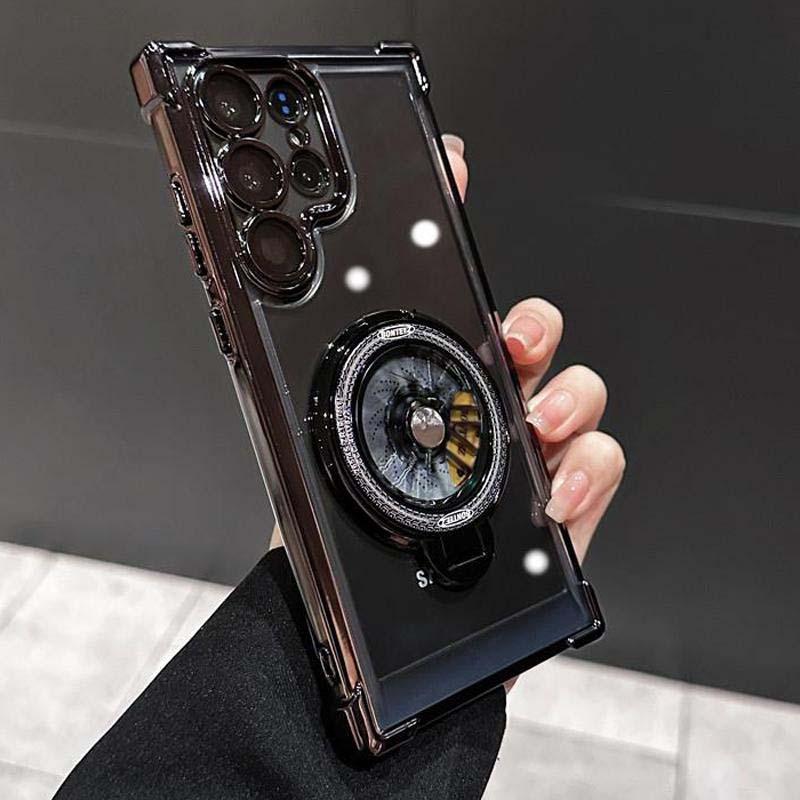 Product Introduction of Rotating Gyro Bracket Phone Case, Anti-drop Phone Protective Cover, Phone Accessories Compatible with Samsung Galaxy S24 S23 S22 Plus Ultra 2