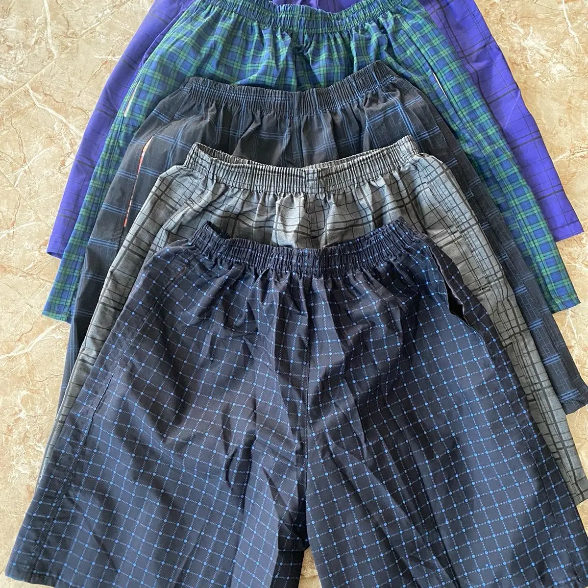 Combo 5 quần đùi nam, quần short nam, quần nam trung niên quần trung tuổi 45-65 kg Có Túi Menswear
