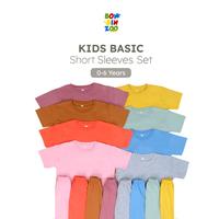 Gambar BONBINZOO - Setelan Tangan dan Celana Pendek Polos Anak Usia 1 - 6 Tahun Kids Basic Parsel - HP Yellow Mustard, size 4 dari BONBINZOO Kota Bandung 2 Tokopedia