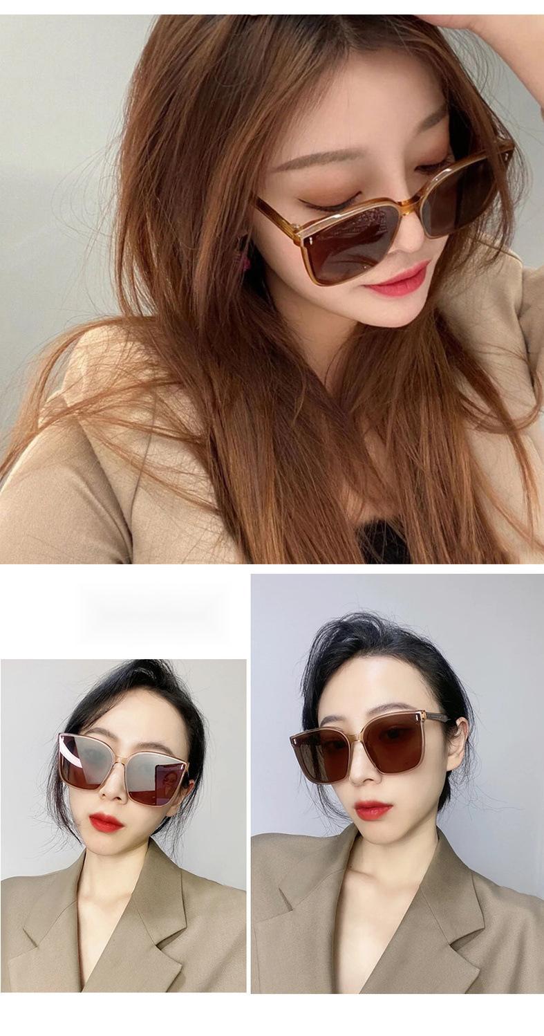 Product Introduction of 3766 Square Sunglasses Men's High-Grade Sunscreen UV-Proof Men's Flat Sunglasses 11