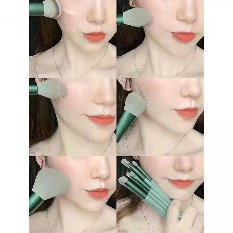 Kuas Make Up Brush Set 13 PCS BE556 5