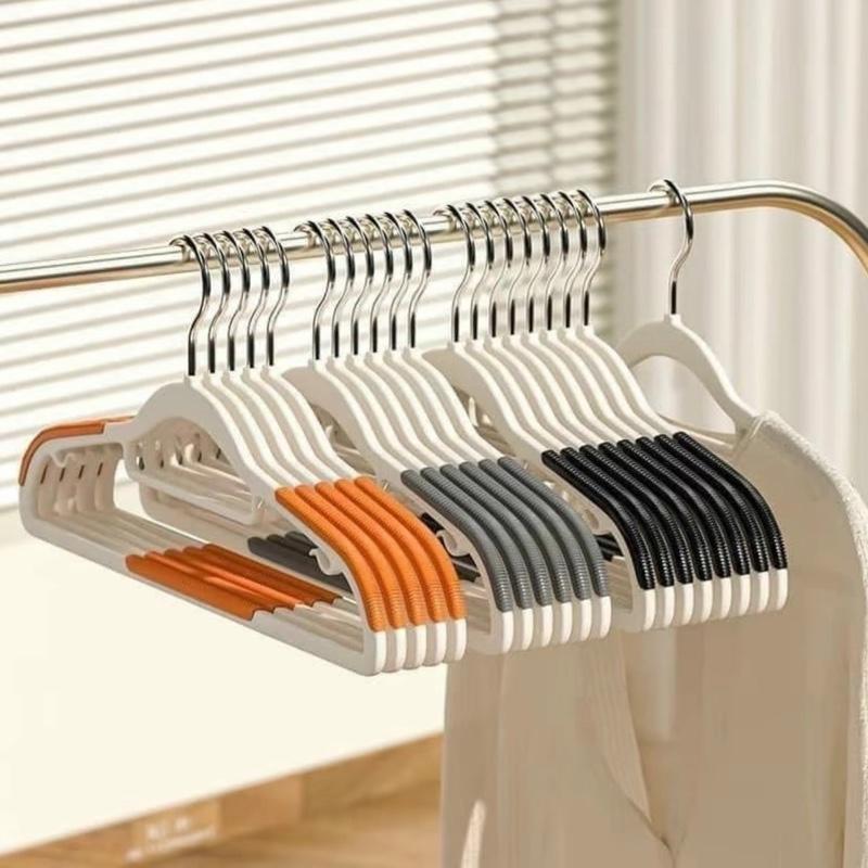 [ hàng mới ] Combo móc treo quần áo chống trượt, móc xoay 360, dẻo dai sang trọng , giữ form quần áo ( giao mầu ngẫu nhiên )