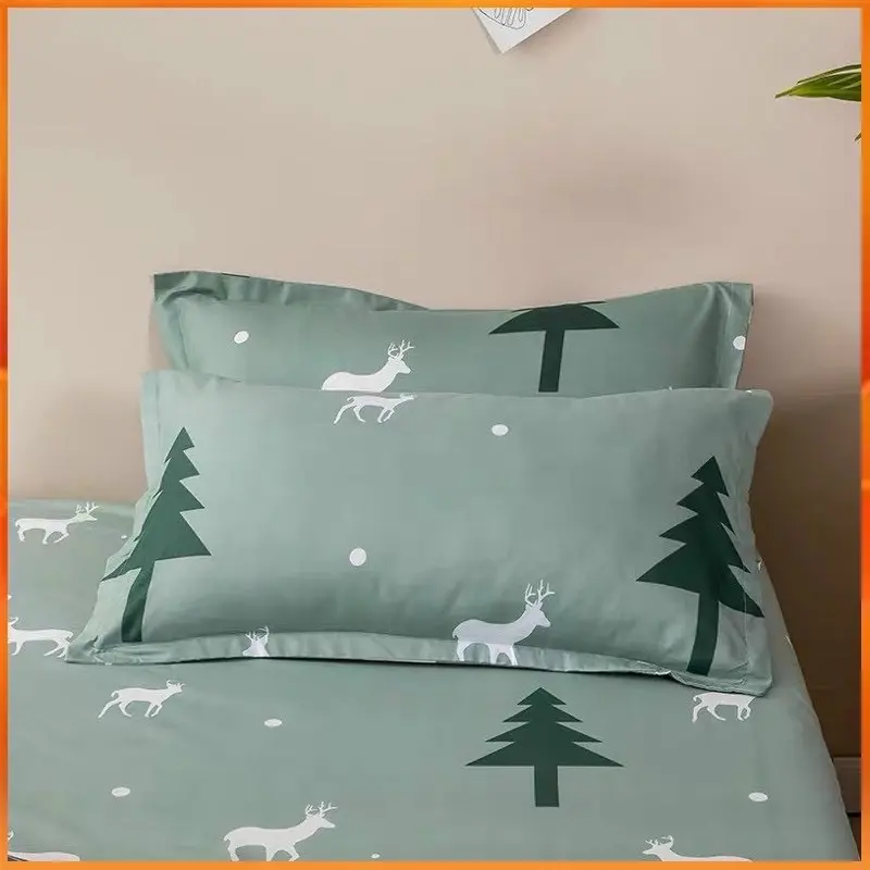 Vỏ gối nằm cotton poly kích thước 45x65cm có khoá kéo, được chọn màu 1