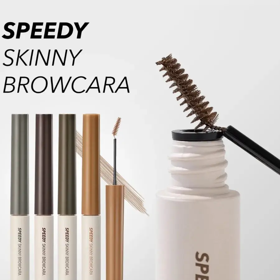 Chuốt Lông Mày Peripera Speedy Skinny Browcara Màu Tự Nhiên Lâu trôi 3g