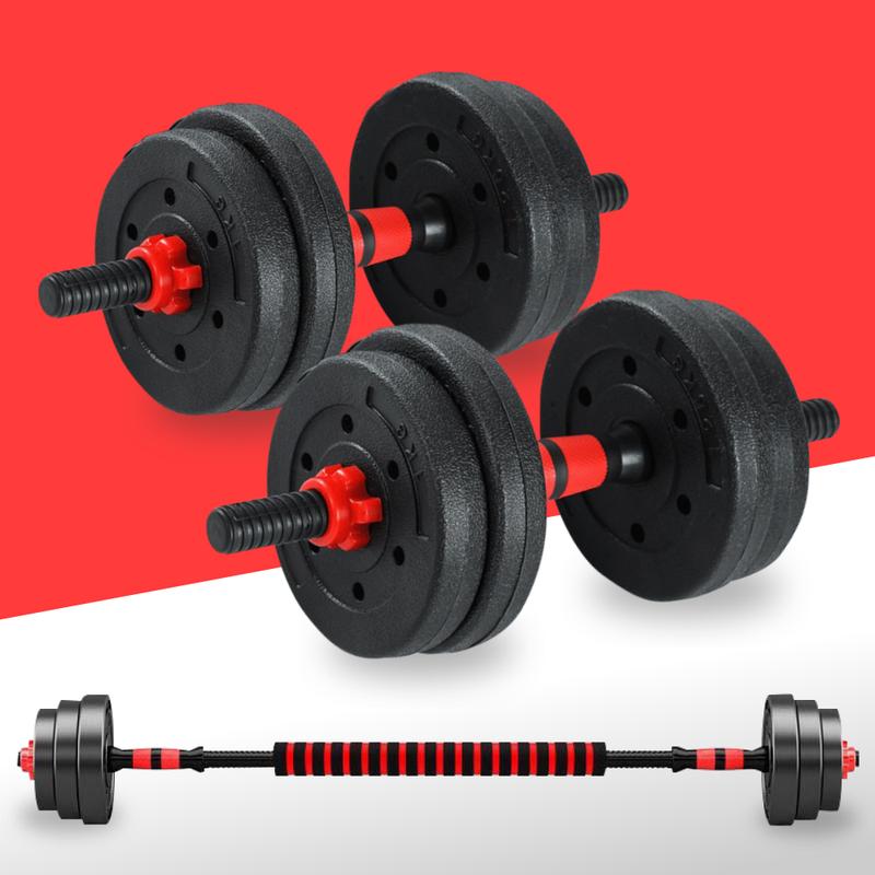  BG Việt Nam Mall- Bộ tạ tay Nhựa PVC 10kg đa năng cao cấp dễ dàng tháo lắp bọc nhựa đen Tập Gym Fish dàn  tạ  đa  năng  tập  tại  nhà bộ  tạ 