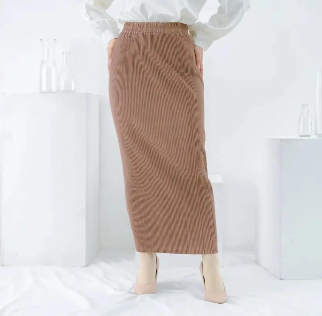 Rok Span Plisket Lidi / Rok Span / Rok Plisket / Rok Bodycon / Pleated Skirt / Wavy Pleats Skirt