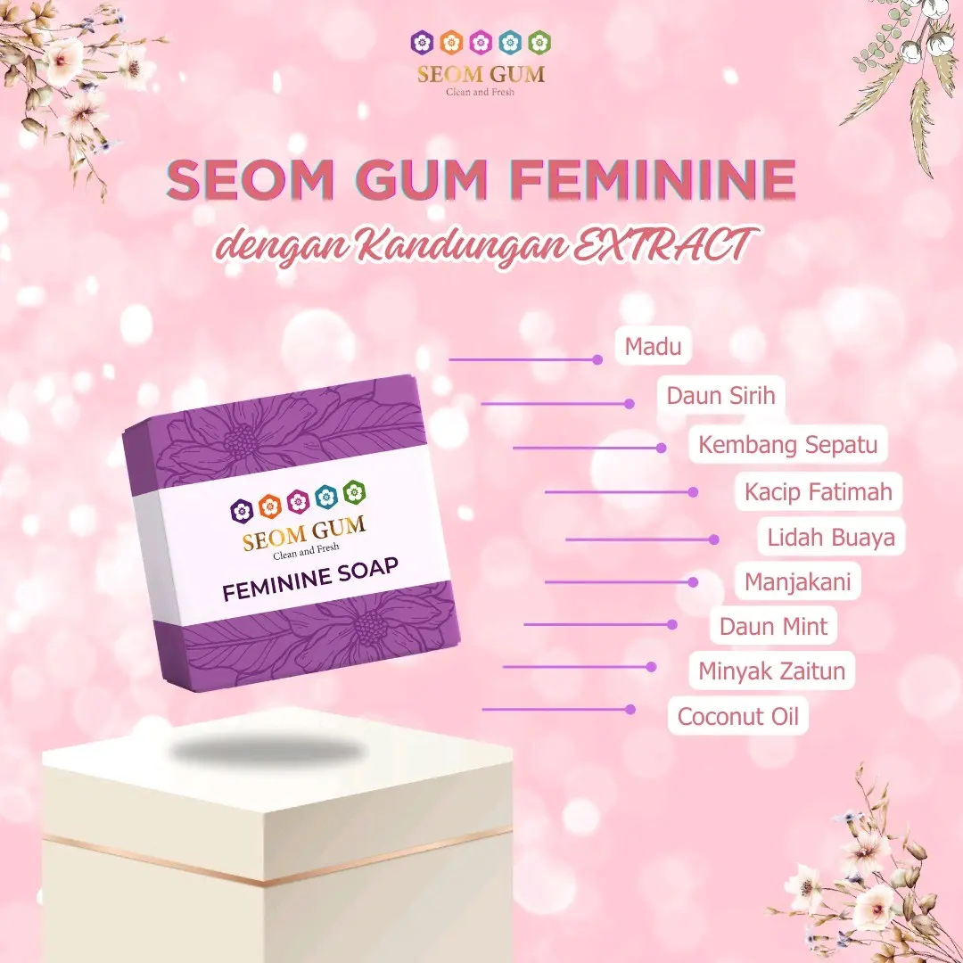 sabun seomgum feminime Bebas Alkohol