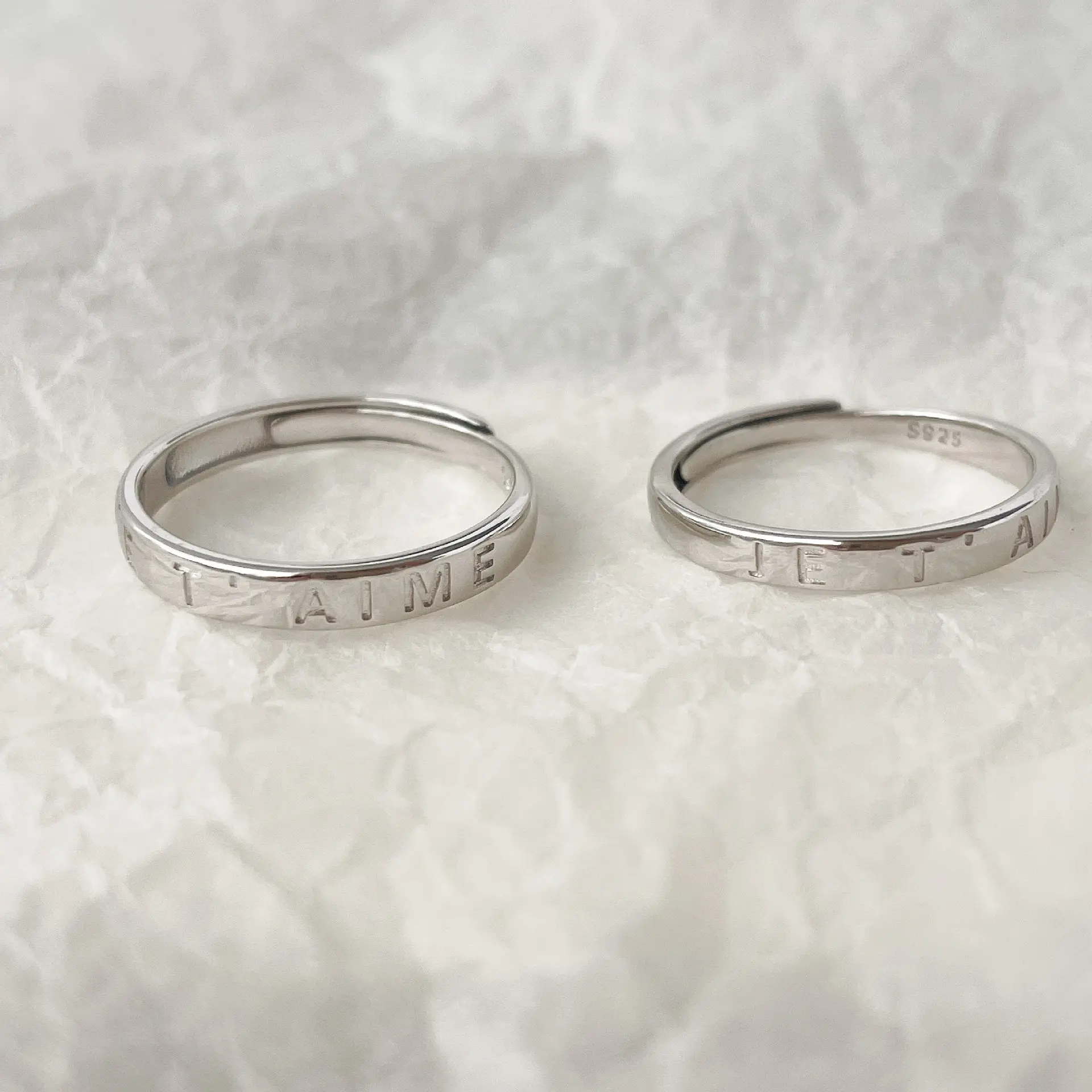 Nhẫn Ngọc Trai Shijia, Bạc Sterling 925, Thiết Kế Độc Đáo Dành Cho Nữ, Sang Trọng Giá Cả Phải Chăng, Thanh Lịch, Lớp Kim Cương Ins, Nhẫn Hở nhẫn  bạc nhẫn  bạc  cặp  đôi