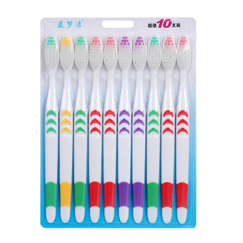 Sikat Gigi Dewasa Bulu Halus Lembut 1 set isi 10 pcs