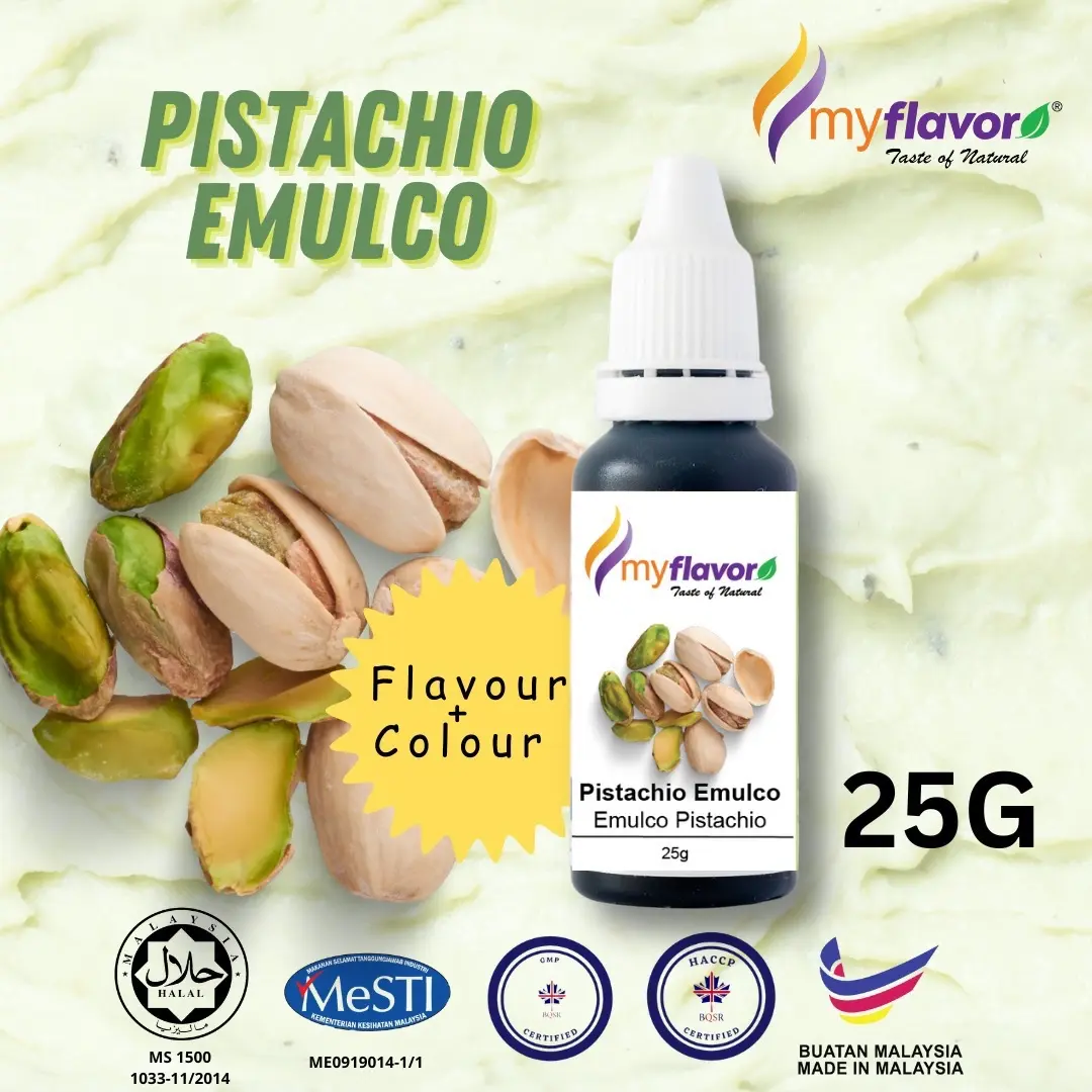 Pistachio Emulco MyFlavor HALAL food flavour