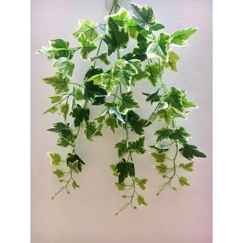 Bụi rủ lá leo 3 nhánh decor- Lá giả trang trí 5