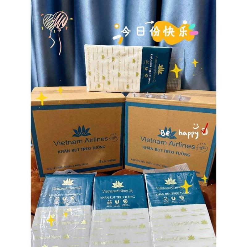 Product Introduction of Thùng 4 Bịch Giấy Treo Hàng Không 1500 Tờ, Giấy Rút Treo Tường giá rẻ ( freer ship toàn quốc ) 15