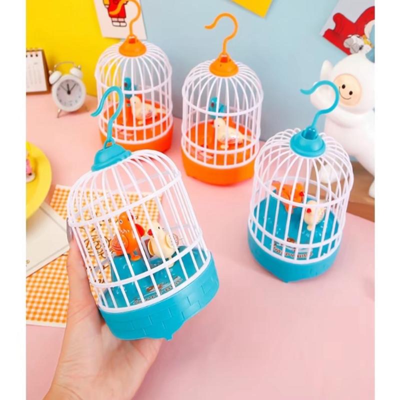 Đô chơi lồng chim cho bé,chim hót, có nhạc và ánh sáng, cảm biến phát tiếng kêu…