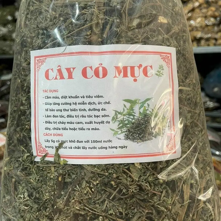 Cây Cỏ Mực Khô (Túi 1kg) Thảo dược tăng cường miễn dịch, dưỡng da diệt khuẩn