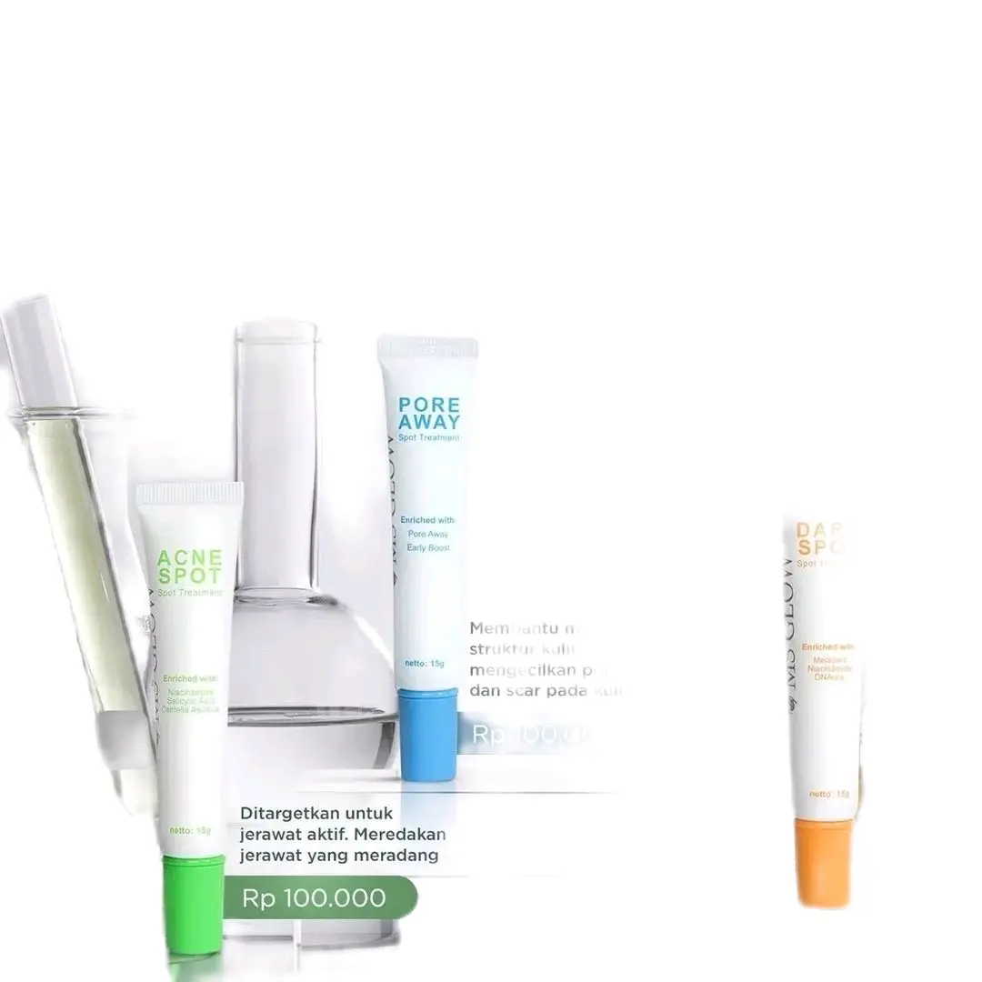 MSGLOOW DARK SPOT / ACNE SPOT / PORE AWAY FREE GIFT