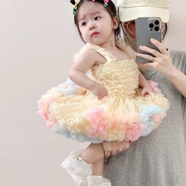 Sansankids QCCC Váy Tutu liền thân - Váy Tutu sâu Cao Cấp chuẩn Chính Phẩm cho bé gái từ 7-30kg 11 màu