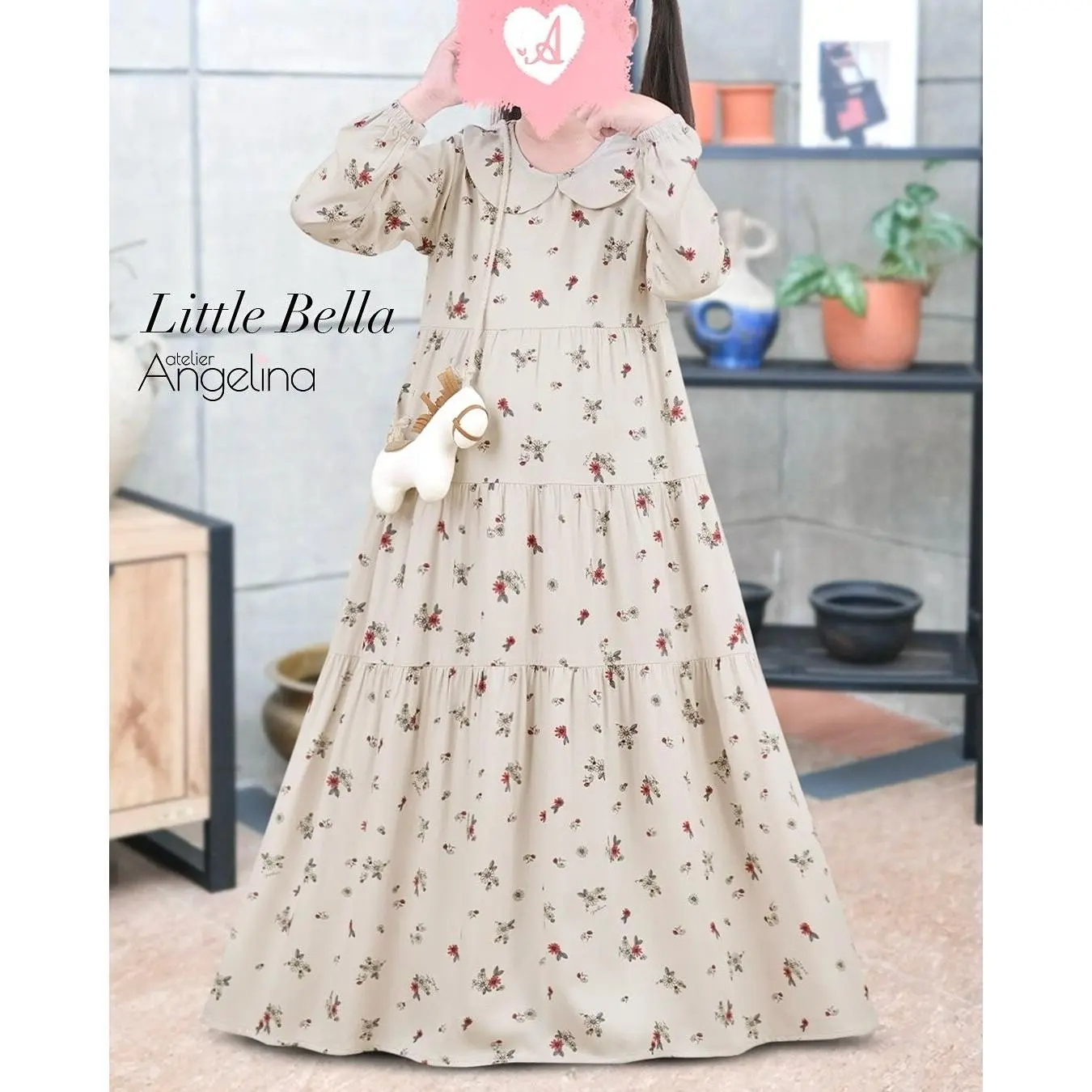 LITTLE BELLA - PARIS VISCOSE (8-10y, 10-12y) NEW